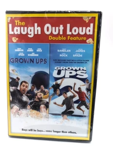 Grown Ups + Grown Ups 2 2 Film Komödie Set Adam Sandler Chris Rock Neu Versiegelt - Bild 1 von 13