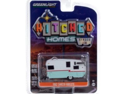 SHASTA Airflyte - 1962 - green / white - Greenlight 1:64 - Bild 1 von 4