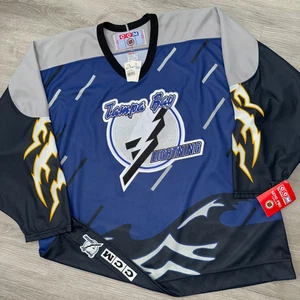 Tampa Bay Lightning Storm Jersey XL 52 CCM Vintage NHL New - Picture 1 of 7
