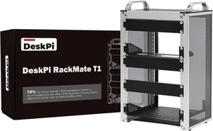 GeeekPi 8U Server Cabinet, 10 inch Rack for Network, Servers, Audio,... - Photo 1/9