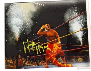 Hulk Hogan Autographed Photo 11x14 PIA - Picture 1 of 1