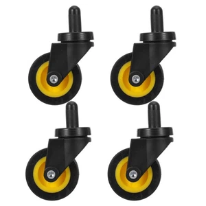  4 Pcs Cleaning Car Universal Wheels Replacement for Utility Cart Grocery - Picture 1 of 9
