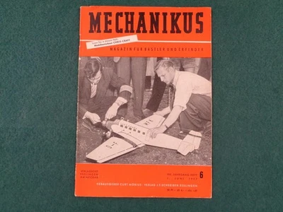 Bauplan , Chris - Craft , Sportboot , Mechanikus 1957 - Bild 1 von 3