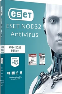 ESET NOD32 Antivirus 2025 – 1 urządzenie / 1 rok – Windows Mac Android – e-mail - Zdjęcie 1 z 2