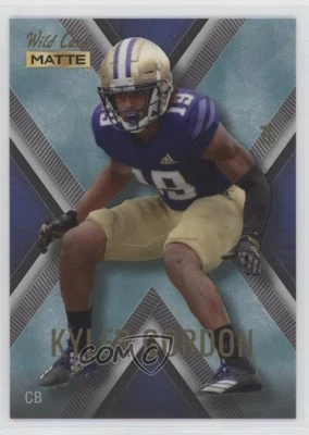 2022 Matte SP Exclusive X-Plode Football White/Teal /8 Kyler Gordon Rookie RC - Image 1 of 2