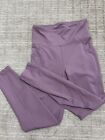 BALLY Total Fitness Womens Athletic Pants M Lilac Stretch Legging Pant