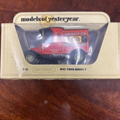 78 Matchbox Models of Yesteryear - 1912 Ford Model T "Arnott's Biscuits" Diecast - Image 1 of 3