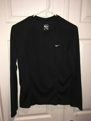 Nike Pro  Long Sleeve T-Shirt Black Youth Boys Medium M - Image 1 of 4
