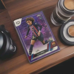 VICKY LOPEZ PURPLE PULSAR RC /299 TOPPS CHROME WOMENS CHAMPIONS LEAGUE 22/23 - Imagen 1 de 1