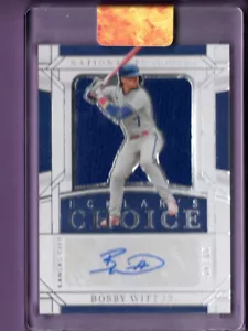 2022 National Treasure ECKLARS AUTOGRAPH RELIC BOBBY WITT JR #21/49 ROYALS - Bild 1 von 1