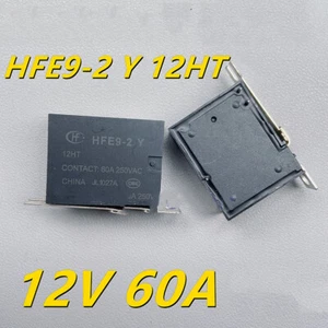 1PC HONGFA HFE9-2-Y-12HT 12V Magnetic Latching Relay 60A 250VAC 3Pin New - Bild 1 von 1