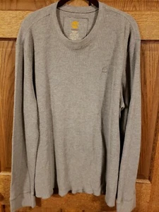 MENS TIMERLINE THERMAL LONG SLEEVE TEE SHIRT XL COTTON - Picture 1 of 4