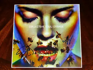 BANDA DE SOUL COLECTIVA FIRMADA X2 DOSIS 12X12 ÁLBUM PORTADA FOTO ED ROLAND!! - Imagen 1 de 1