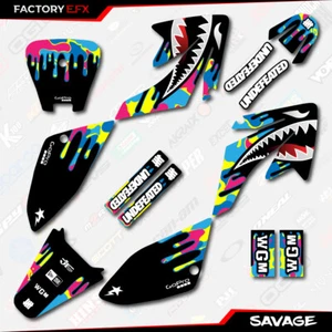 CMYK Savage Racing Graphics kit Fits 04-10 Honda Crf70 Crf80 Crf100 CRF 70 80 - Picture 1 of 2