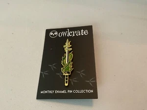 OWLCRATE Enamel Lapel Pin Monthly Edition Wield Your Blade #80 - Picture 1 of 2