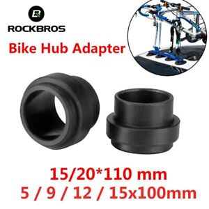 ROCKBROS 1pair 5mm 9mm 12mm 15mm 20mm Hub Adapters For Bicycle Roof-Top Car Rack