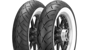 METZELER ME888 WHITE 120/70-21 & MU85B16 TIRE SET HARLEY ELECTRA GLIDE ROAD KING - Picture 1 of 1