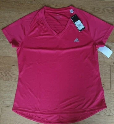 Camiseta Adidas Mujer Running Top Fitness MIX FAB DU1878 UK Grande Nueva (A13) Foto 1 de 4