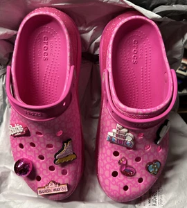 Crocs X Barbie Mega Crush Clog 209244-6QQ Unisex Size M10/W12 - Picture 1 of 9