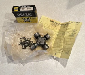 NOS Wesco Universal Joint 201-554 1979 Receipt - Picture 1 of 5