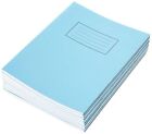 Silvine Exercise Book Ruled 7Mm Squares 229 X 178 Mm 40 Leaves Blue (Pack Of 10)