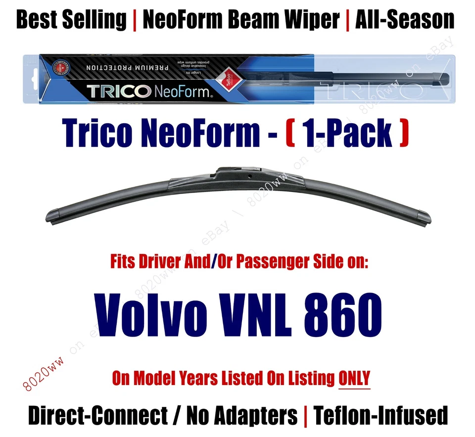 (Cantidad 1) Escobilla limpiaparabrisas Super Premium NeoForm para Volvo VNL 860-16240 2017 Foto 1 de 1