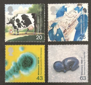 GB 1999 MNH Patients Tale SG2080 to 2083 MILLENNIUM SERIES Mint Stamp Set - Picture 1 of 1