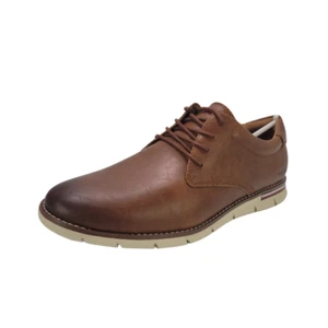 Tommy Hilfiger Warren Men's Oxfords Casual Shoes Medium Brown Size 9 NEW! - Picture 1 of 12