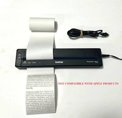 Brother Pocket Jet Portable Thermal Printer PJ-723 No Battery - Image 1 of 4