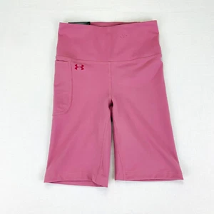 Under Armour Damen Motion 8 Zoll High Rise Bike Short in Pink Größe XS - Bild 1 von 10
