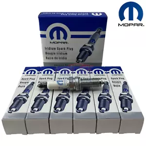 11-24 Jeep Iridium Spark Plugs 3.6L ENGINE PENTASTAR SP149125AF 6pcs OEM MOPAR - Picture 1 of 6