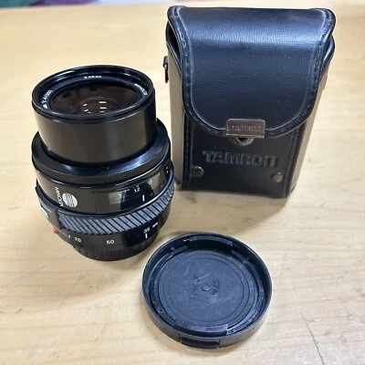 MINOLTA AF 35-70mm f4 Macro Wide Lens for Maxxum With Tamron L-08 Leather Case - Image 1 of 4