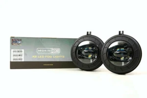 Morimoto XB LED 4" Round Fog Light Set For 05-10 Dodge & Jeep Models - LF610-S - Picture 1 of 6
