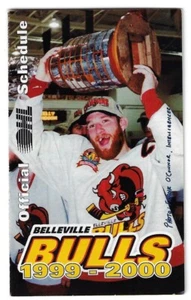 RARE 1999-00 Belleville Bulls OHL Hockey Schedule !!! Sport Chek - Picture 1 of 1