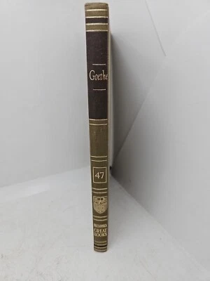 Britannica Great Books of the Western World VOL 47 Goethe 1952 First Print Foto 1 de 4