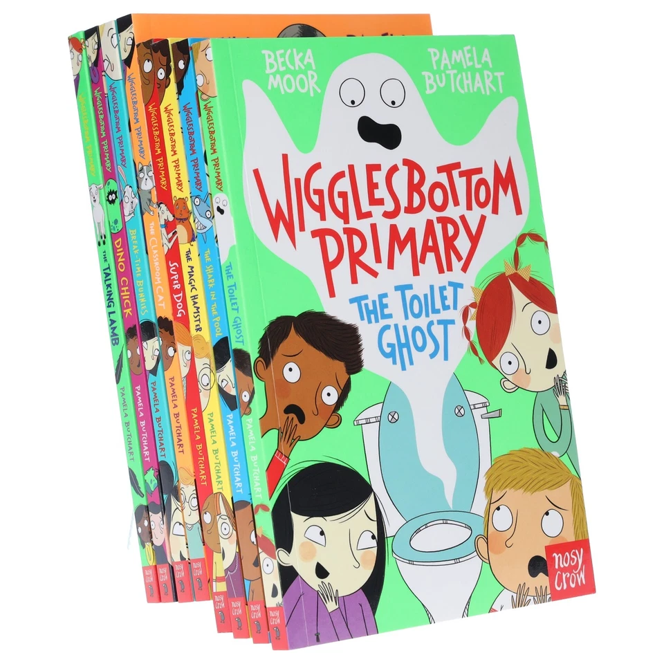 Wigglesbottom Primary by Pamela Butchart 8 Books Collection Set - Ages 7-9 - PB - Image 1 of 4