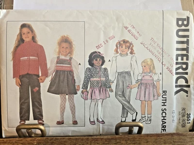 SEWING PATTERN BUTTERICK 3551 SIZE 2,3,4 CUT - Image 1 of 2