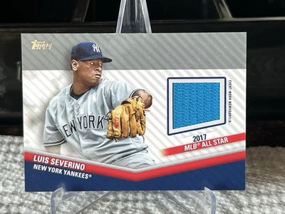2020 Topps Update Series - All-Star Stitches Luis Severino #ASSC-LS (MEM) - Image 1 of 2