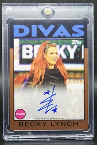 2016 Topps WWE Becky Lynch Autograph Divas Auto Heritage 78/99 - RARE INVEST - Picture 1 of 3