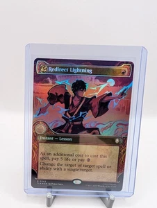 Redirect Lightning [Showcase Foil] #343 Magic Avatar: The Last Airbender - Imagen 1 de 2