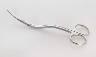 Mazbot 6 Inch Bent Handle Curved Embroidery Scissors---Perfect for Machine - Image 1 of 4