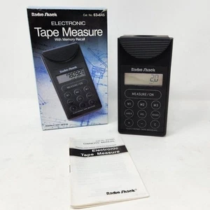 Radio Shack Portable Electronic LCD Tape Measure w Memory Recall 63-645 TESTED - Picture 1 of 10