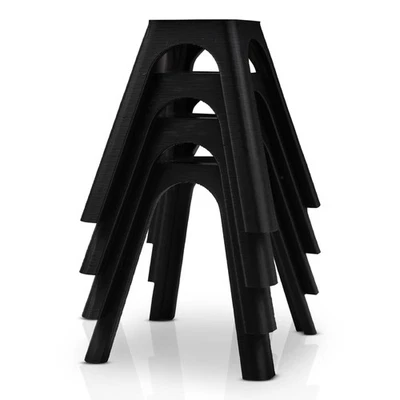 Paquete de 4 soportes de lona para verter pintura | Elevadores de pies de lona Elevadores Herramienta Ho... Foto 1 de 4