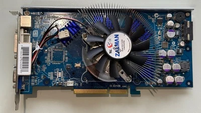 NVIDIA GeForce 6800 AGP – 128MB – Leadtek WinFast A400 BIOS – DVI / VGA – Zalman - Image 1 of 4