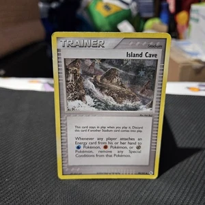 Island Cave Pokemon TCG EX Hidden Legends Reverse Holo Uncommon Card #89/101 - Picture 1 of 2