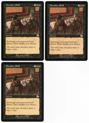 Morality Shift x3 3x 2002 Judgment Black Rare Sorcery MTG NM AZ2 - Image 1 of 2