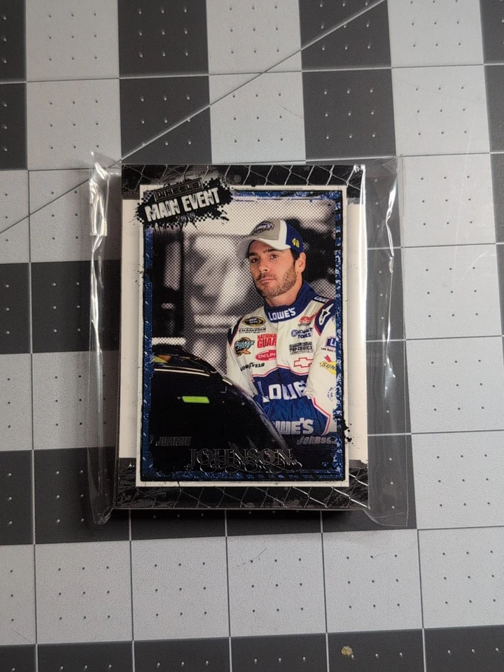 2010 Wheels Main Event NASCAR 22 Cards Dale Earnhardt Jr. Jimmie Johnson #178 - Image 1 of 2