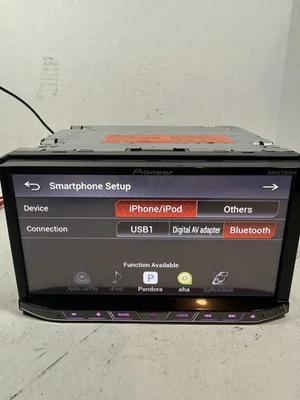 PIONEER CAR STEREO DVD RECEIVER AVH-4100NEX TESTED - Image 1 of 3