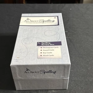 All About Spelling Review Box With Index Cards. - Imagen 1 de 12