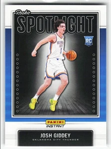 2021-22 Panini Instant Rookie Spotlight Josh Giddey RC #RS-6 /245 Oklahoma City - Picture 1 of 2